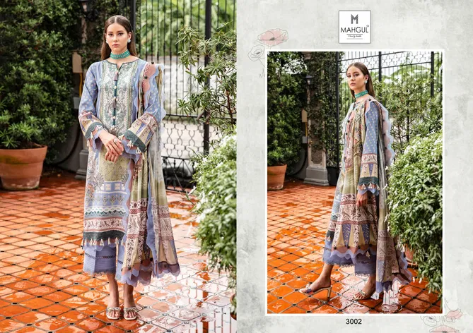 Mahgul Queen Court Vol 3 By Shraddha Nx Embroidery Cotton Pakistani Suit Wholesale Price In Surat
